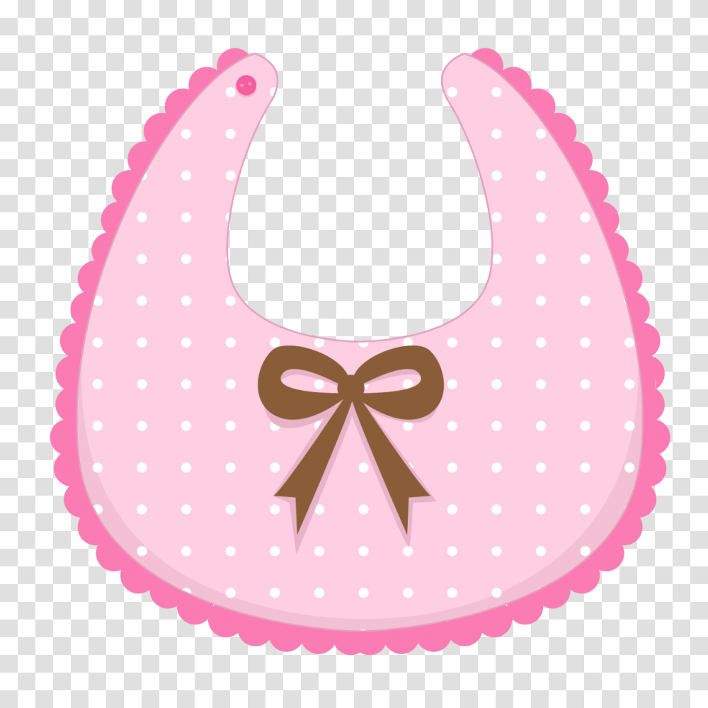Pink Baby Dress Clip Art, Bib Transparent Png