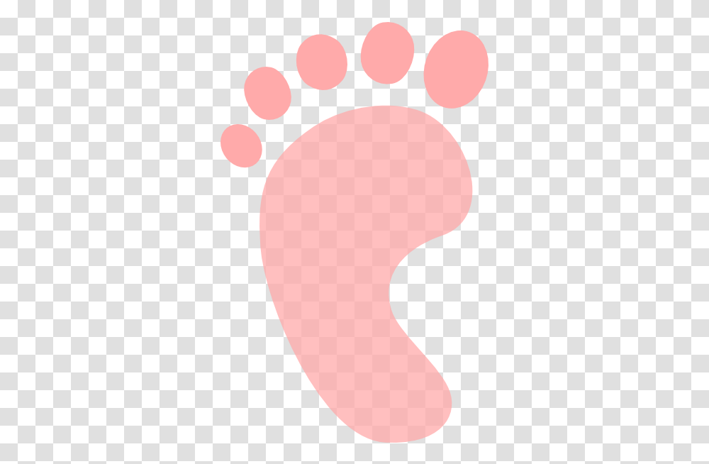 Pink Baby Feet Circle, Footprint, Balloon Transparent Png