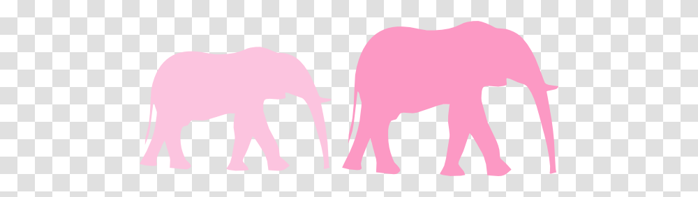 Pink Baby Shower Elephant Mom And Baby Clip Art, Wildlife, Mammal, Animal, Aardvark Transparent Png
