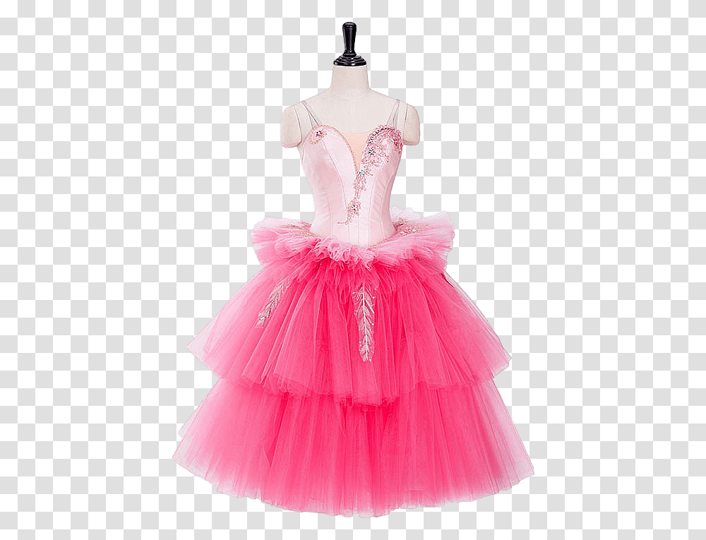 Pink Ballet, Dress, Evening Dress, Robe Transparent Png