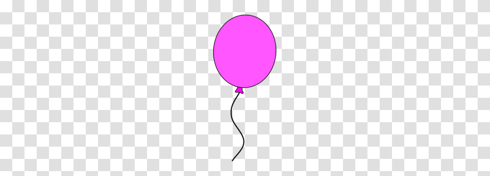 Pink Ballon String Clip Art, Balloon Transparent Png