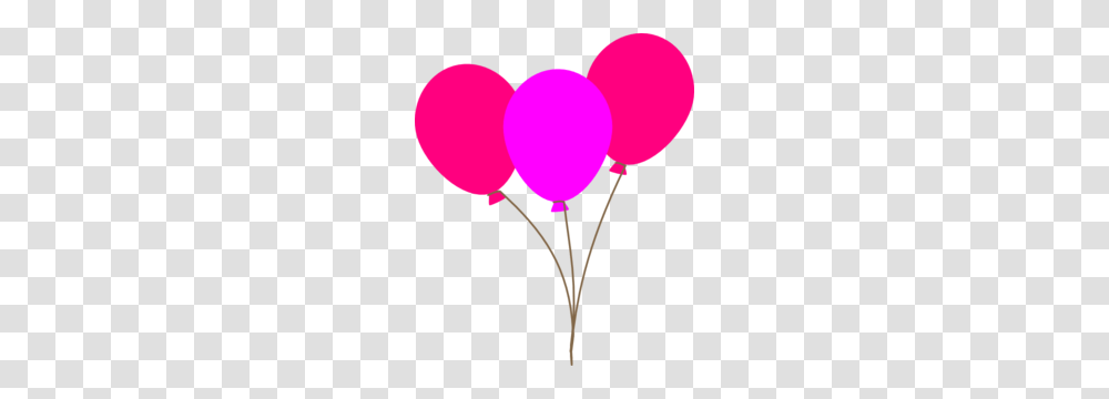 Pink Balloons Clipart Transparent Png