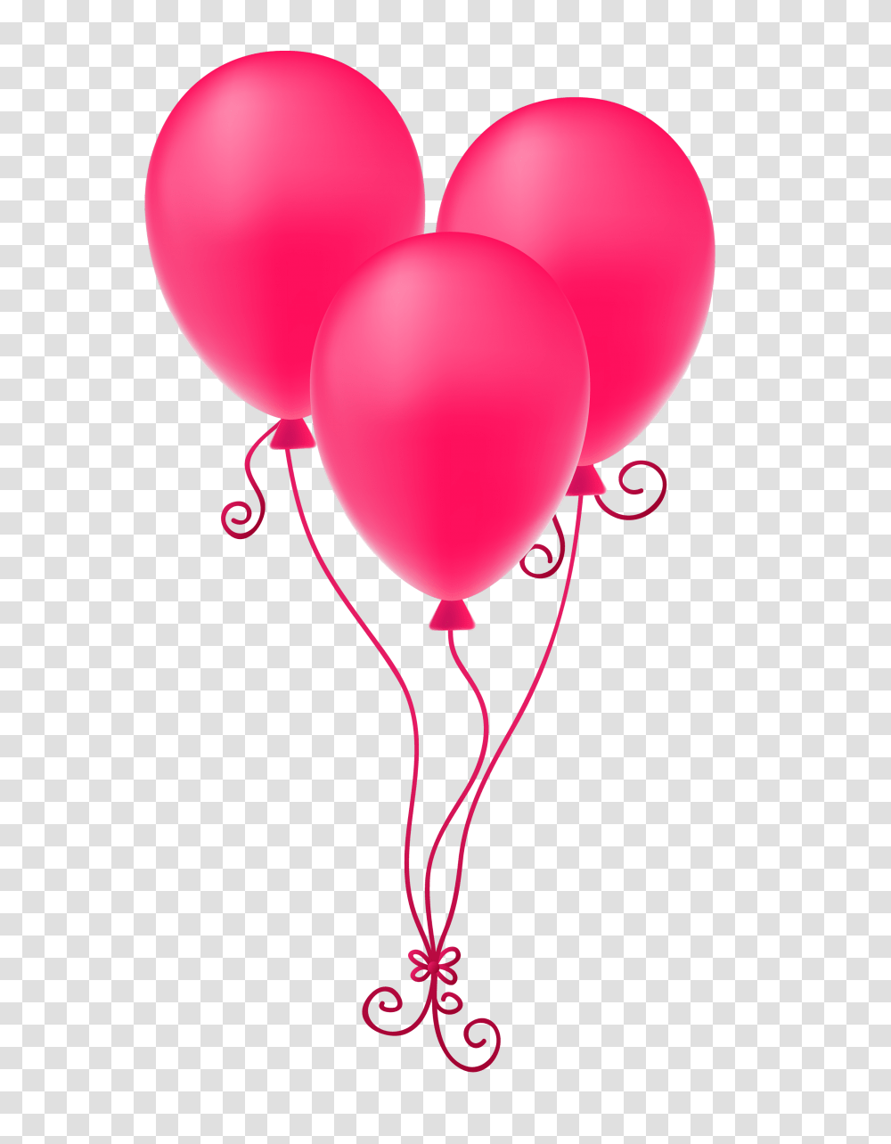 Pink Balloons Image Birthday Pink Balloons Transparent Png