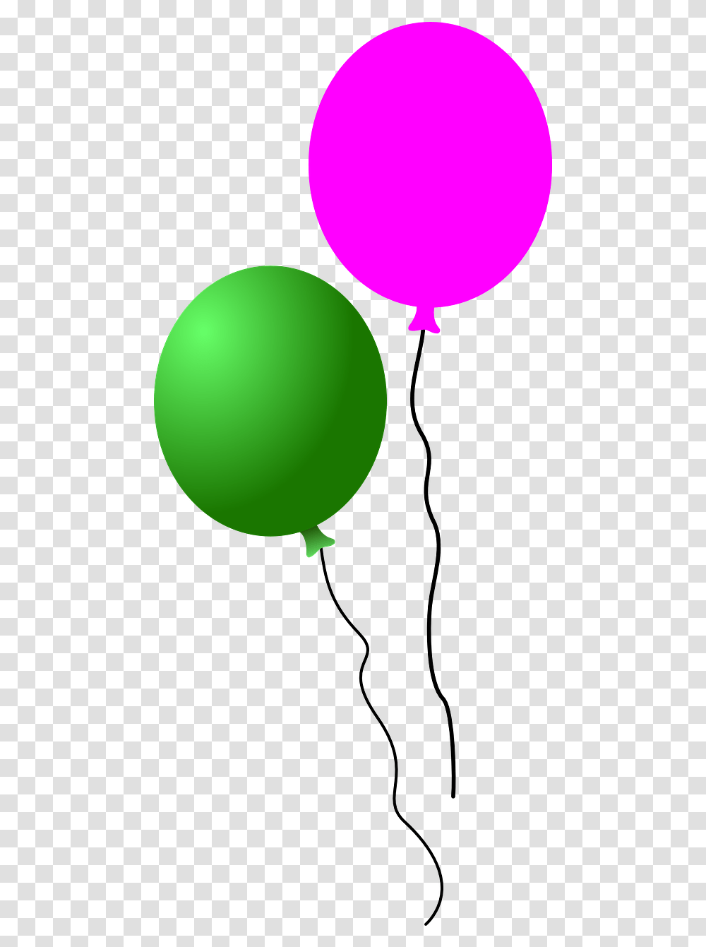 Pink Balloons Transparent Png
