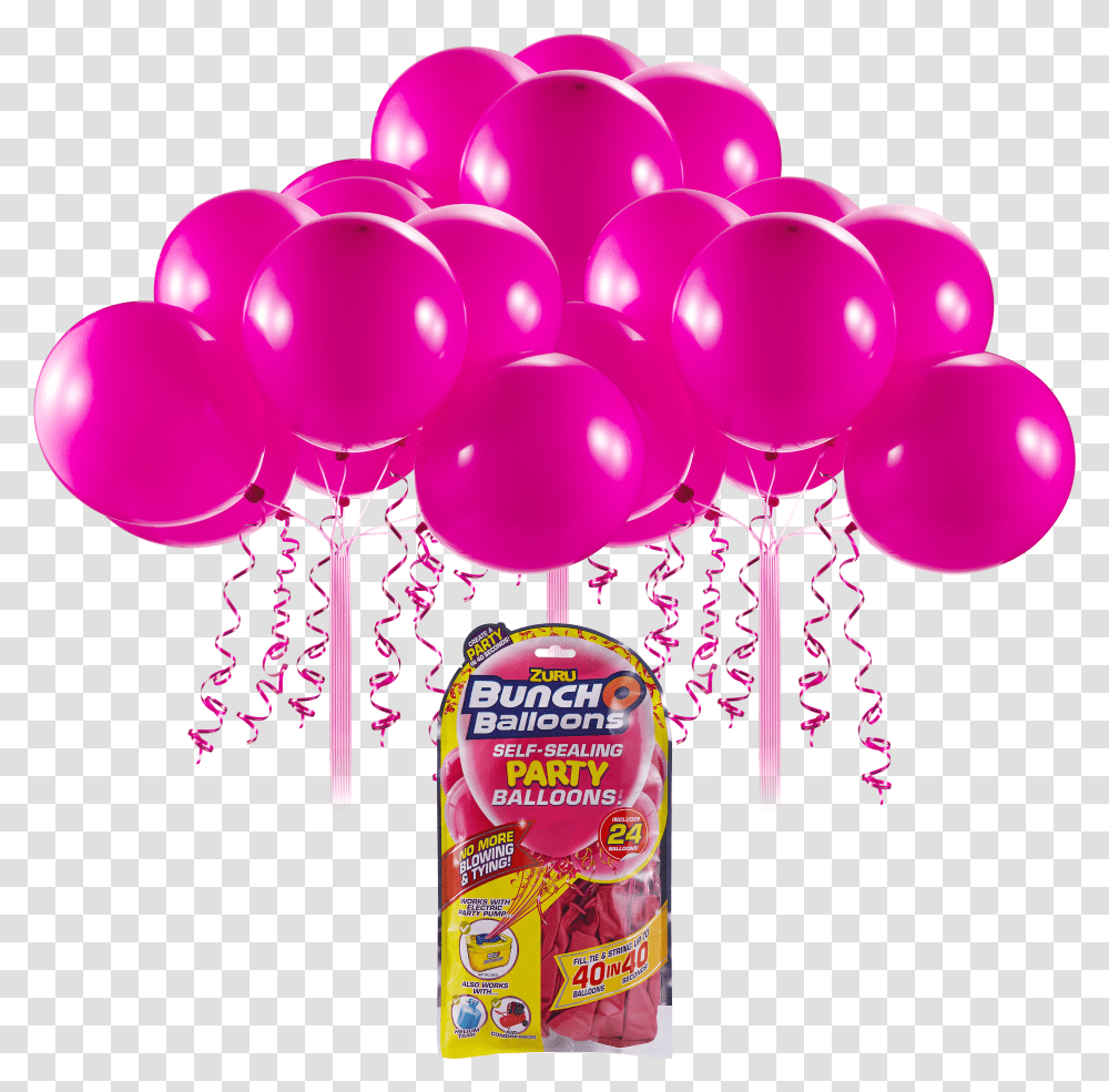 Pink Balloons Transparent Png