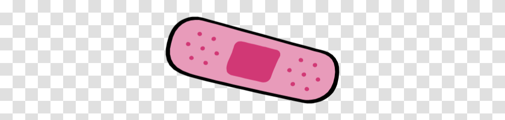 Pink Bandaid The Scented Hound, First Aid, Bandage, Rubber Eraser Transparent Png