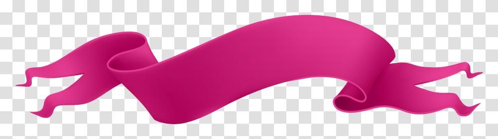 Pink Banner Ribbon Flying, Purple, Label, Photography, Marker Transparent Png