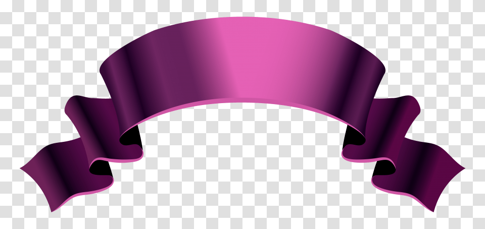 Pink Banners, Cylinder, Cuff, Scroll, Cushion Transparent Png