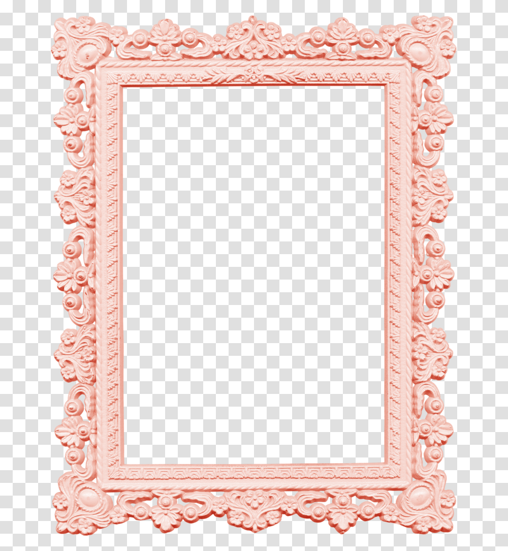 Pink Baroque Frame Certificate Frame Design Photoshop, Rug, Alphabet, Lace Transparent Png