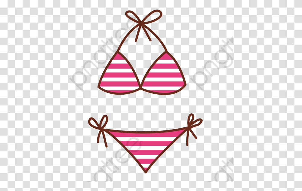 Pink Bikini Bikini Girl Image And Bikini Clipart, Apparel, Swimwear, Underwear Transparent Png