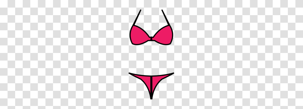 Pink Bikini Clip Art, Tie, Accessories, Accessory, Necktie Transparent Png