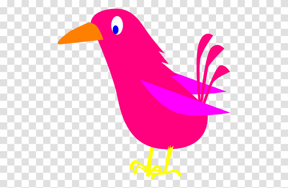 Pink Bird Clip Art, Beak, Animal, Canary Transparent Png