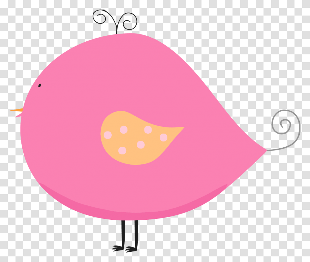 Pink Bird Polka Dot Wings Clipart My Cute Graphics Dot, Petal, Flower, Plant, Blossom Transparent Png