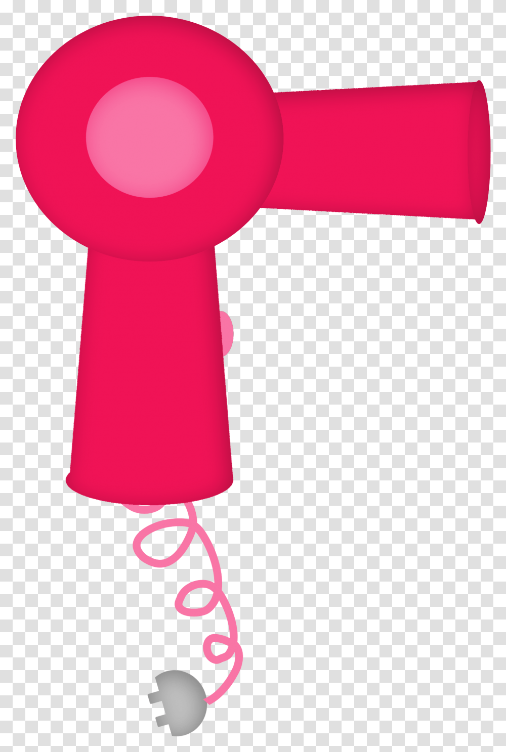 Pink Blow Dryer Clip Art Download, Appliance, Hair Drier Transparent Png