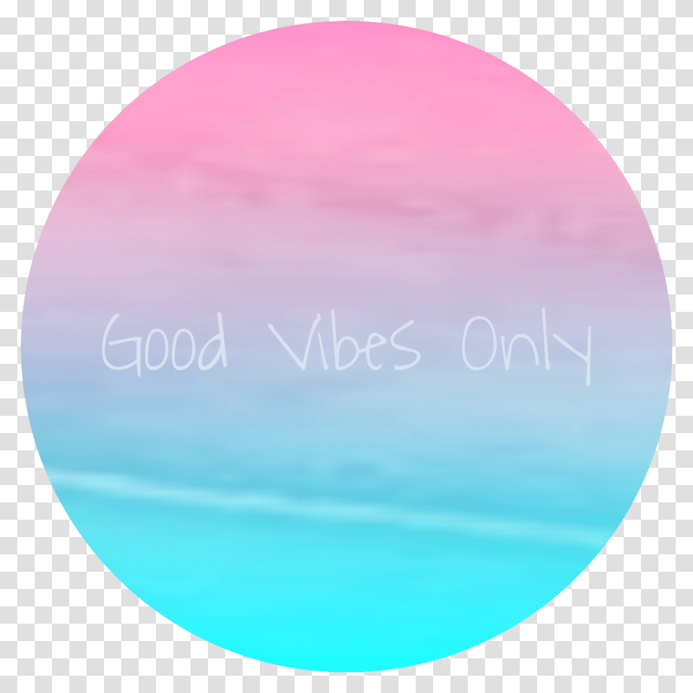 Pink Blue Goodvibes Ombre Background Tumblr Circle, Sphere, Outdoors, Astronomy, Outer Space Transparent Png