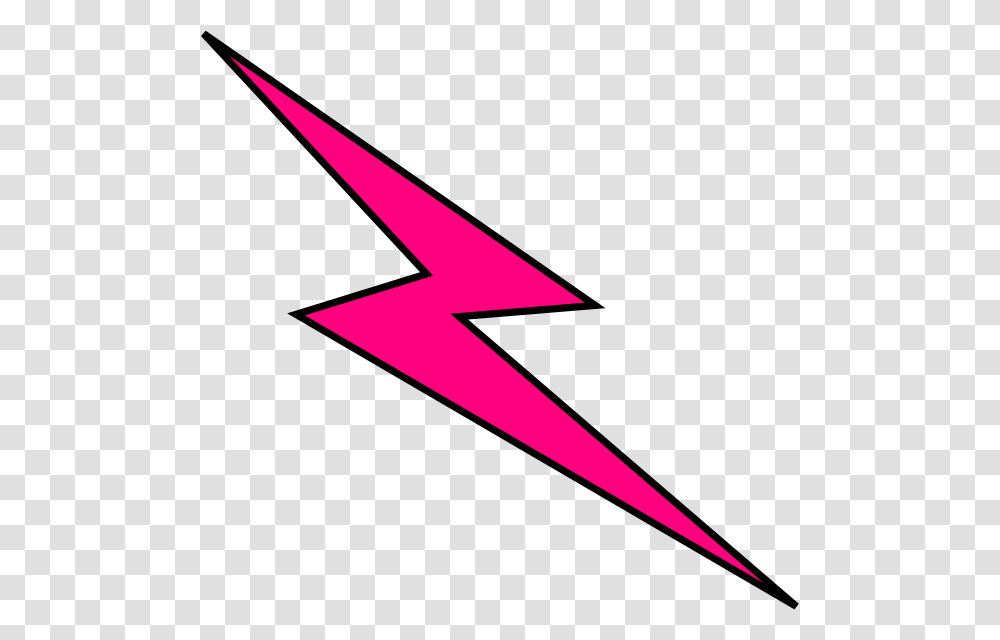 Pink Bolt Clip Art, Star Symbol, Triangle Transparent Png