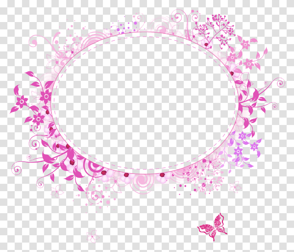 Pink Borders Pink Photo Frame, Bracelet, Jewelry Transparent Png
