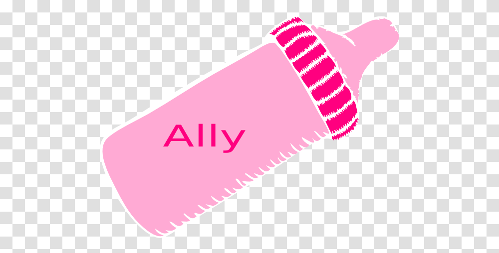 Pink Bottle Clip Art, Label, Rubber Eraser, Tool Transparent Png