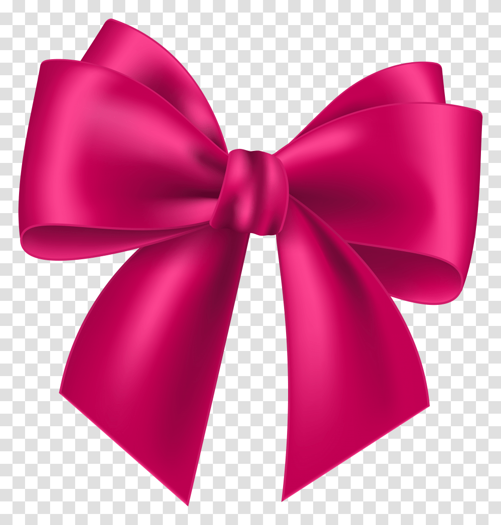 Pink Bow Clip Art, Gift Transparent Png