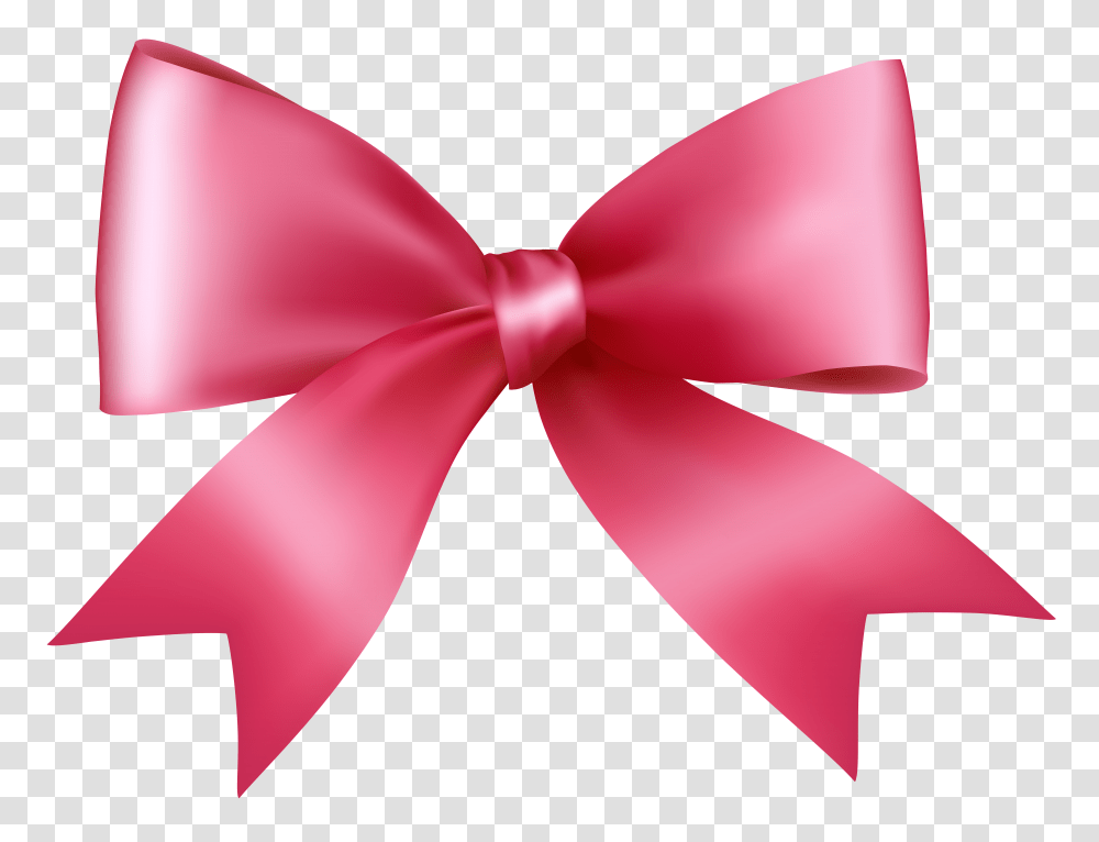 Pink Bow Clip Art, Tie, Accessories, Accessory, Gift Transparent Png