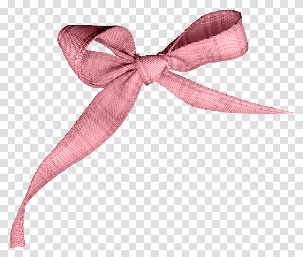 Pink Bow Clipart Background Pink Bow Ribbon, Tie, Accessories, Accessory, Necktie Transparent Png