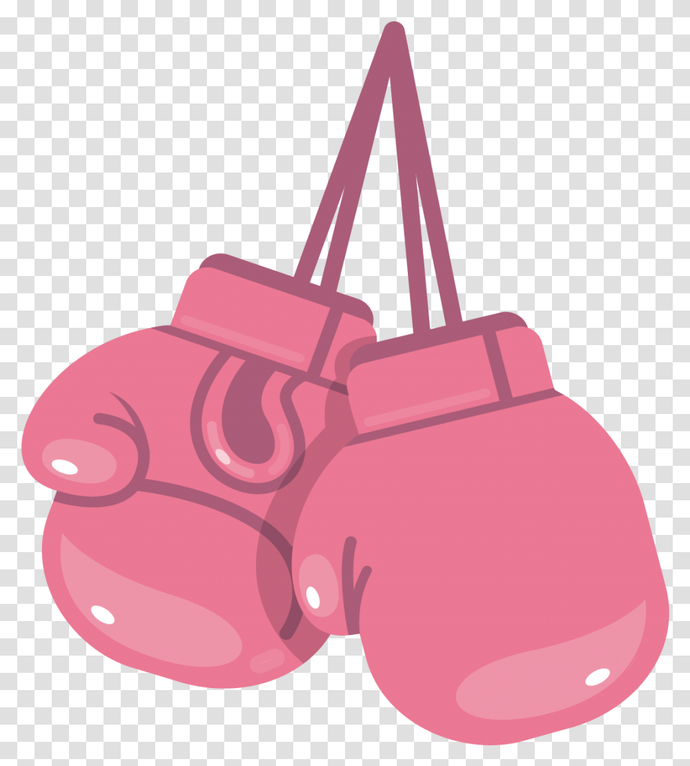 Pink Boxing Gloves Clipart Download Full Size Pink Boxing Glove, Handbag, Accessories, Accessory, Purse Transparent Png
