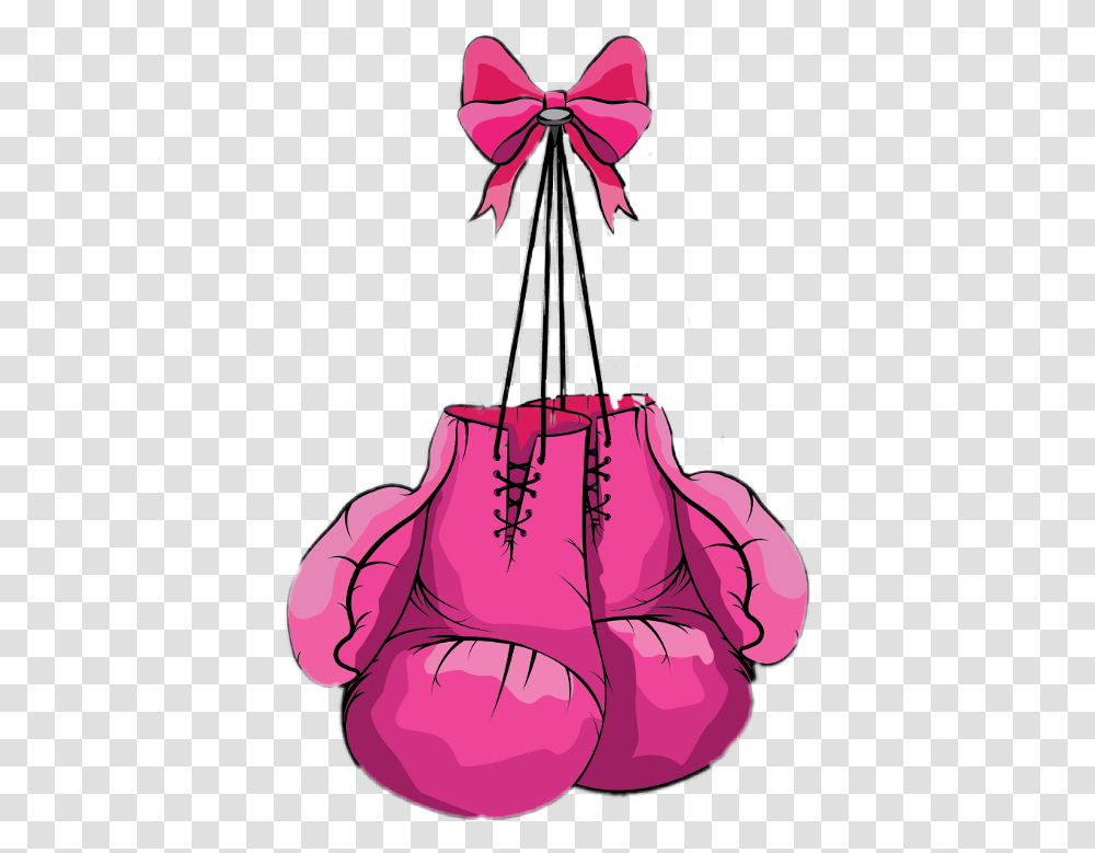 Pink Boxing Gloves Rectangular Mouse Pad Clipart Pink Boxing Gloves, Plant, Lamp, Bag Transparent Png