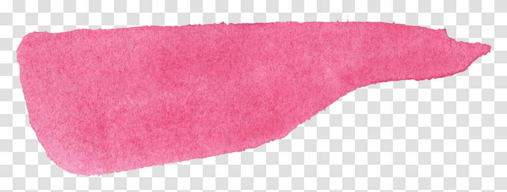 Pink Brush Stroke Pink Paint Stroke Full Pink Watercolor Brush, Sponge, Rug, Foam Transparent Png