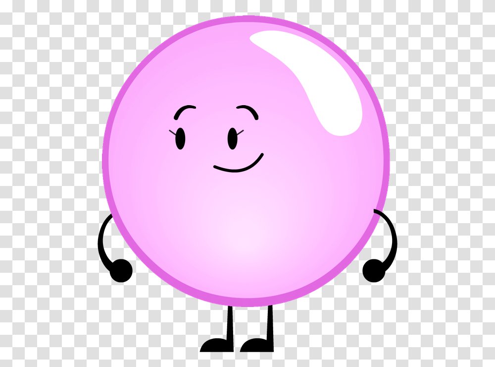 Pink Bubble Pose Object Shows Bfdi Bubble, Sphere, Ball, Purple, Photography Transparent Png