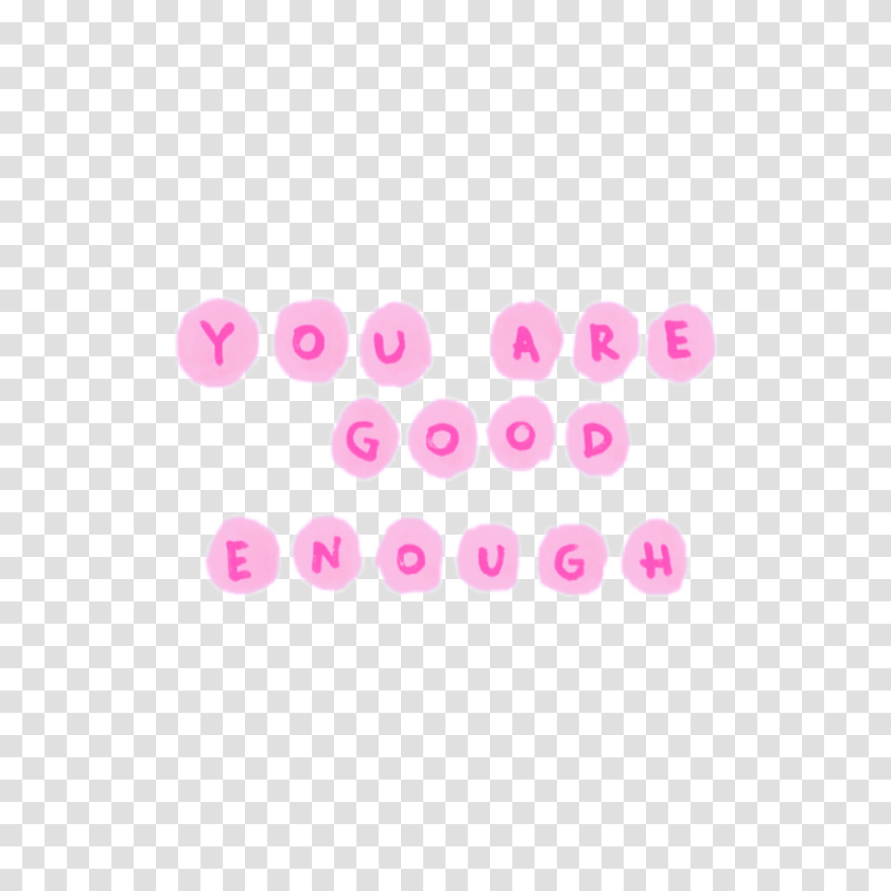 Pink Bubble You Are Good Enough Tumblr Aesthetic Circle, Hair Slide, Electronics, Accessories, Accessory Transparent Png