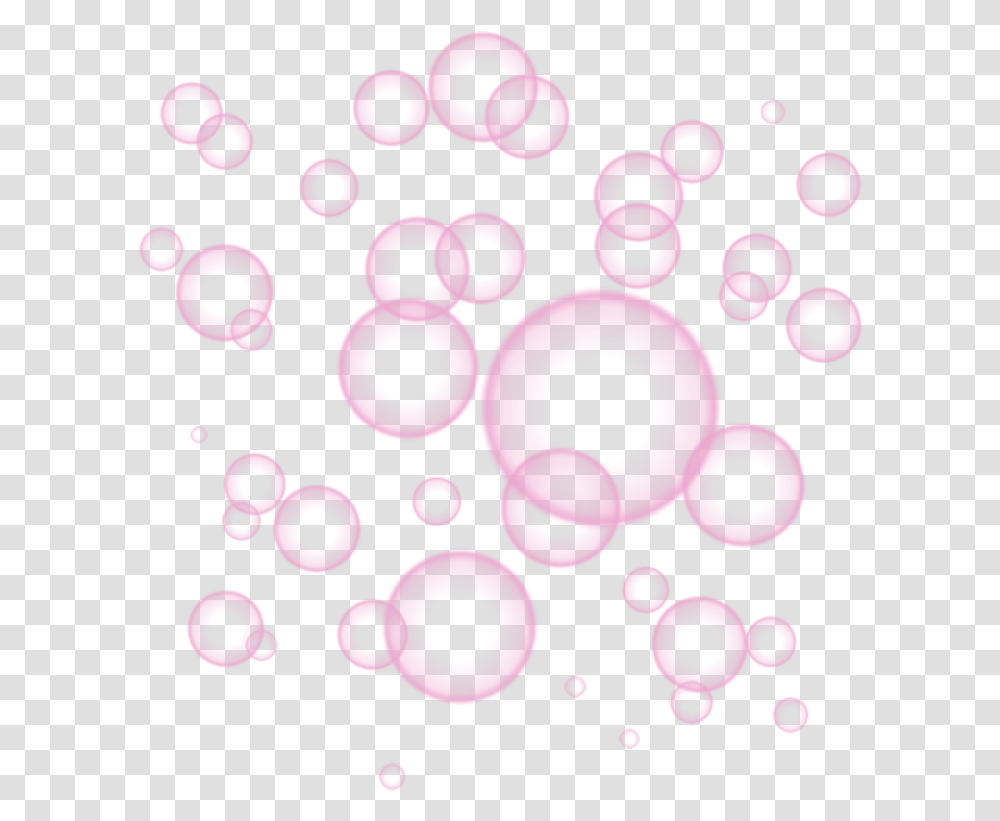 Pink Bubbles Clipart Circle, Number, Rug Transparent Png