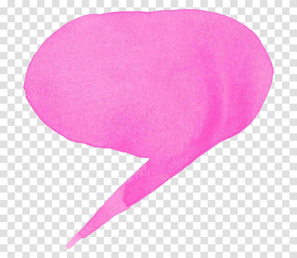 Pink Bubbles Speech Bubble Colorful, Apparel, Pillow, Cushion Transparent Png
