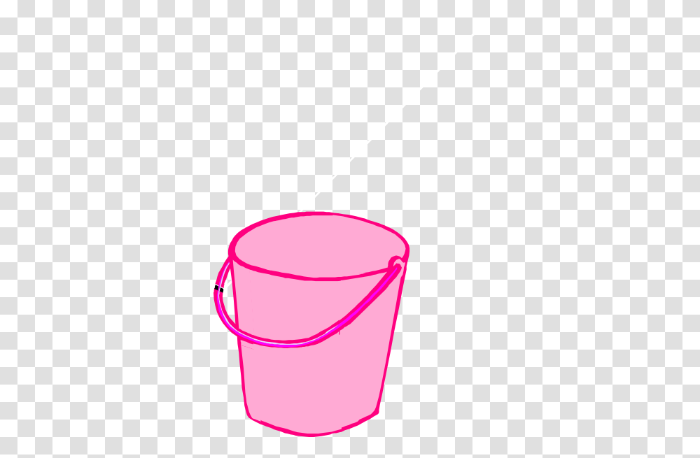 Pink Bucket Clip Art Transparent Png