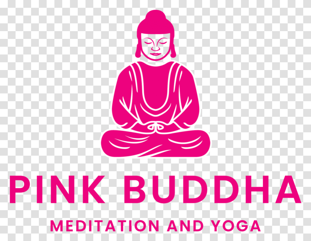 Pink Buddha 01 Illustration, Worship, Person, Human Transparent Png