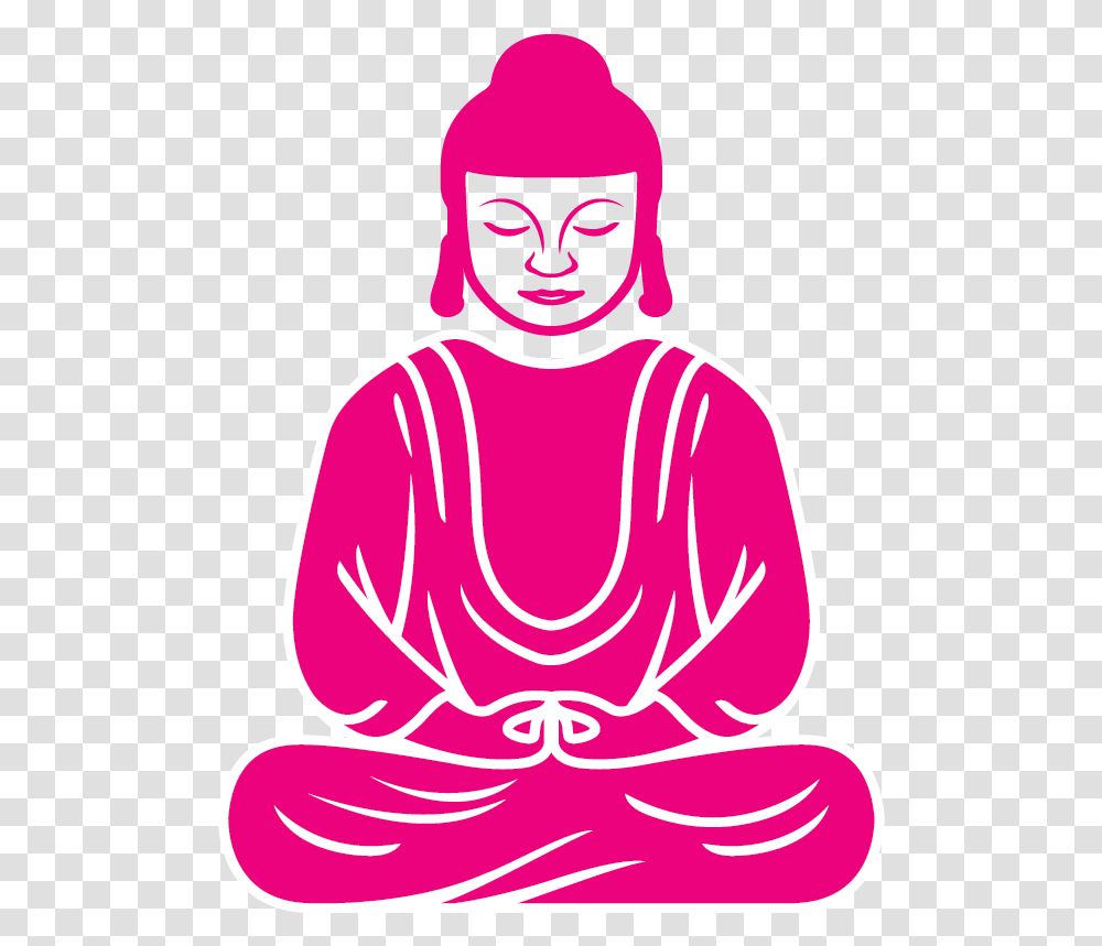 Pink Buddha, Worship, Person, Human Transparent Png