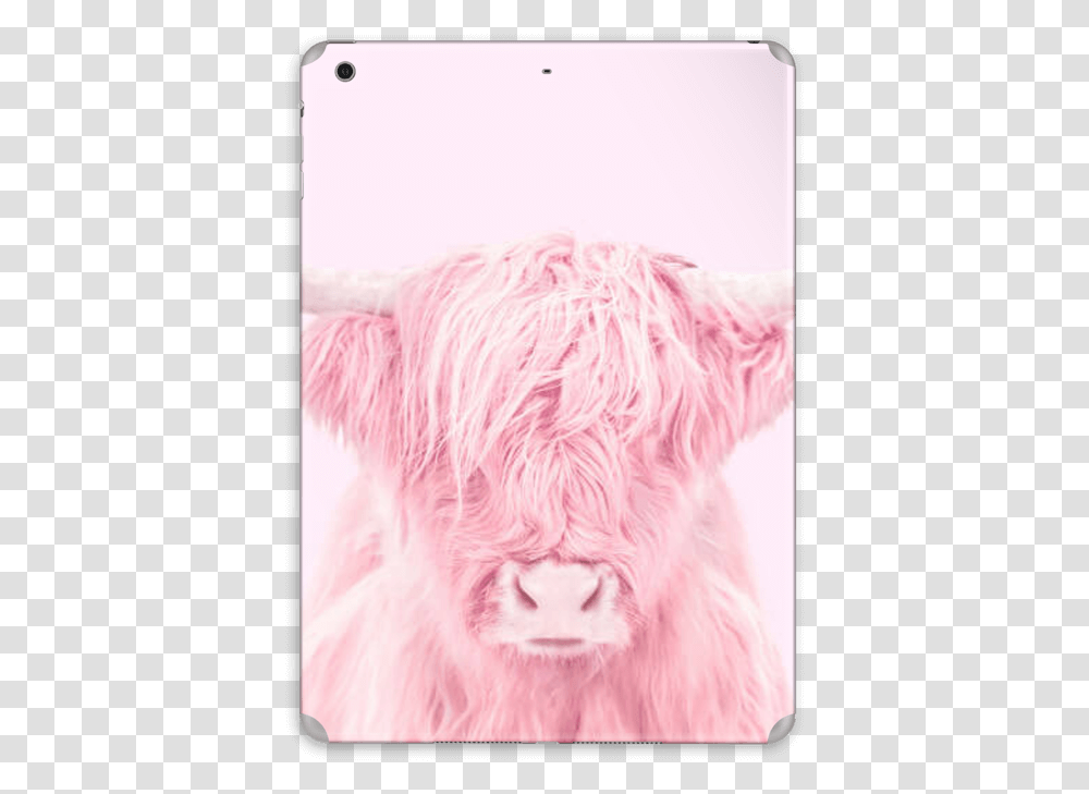 Pink Bull Skin Ipad Air Pink Bull, Mammal, Animal, Cattle, Cow Transparent Png