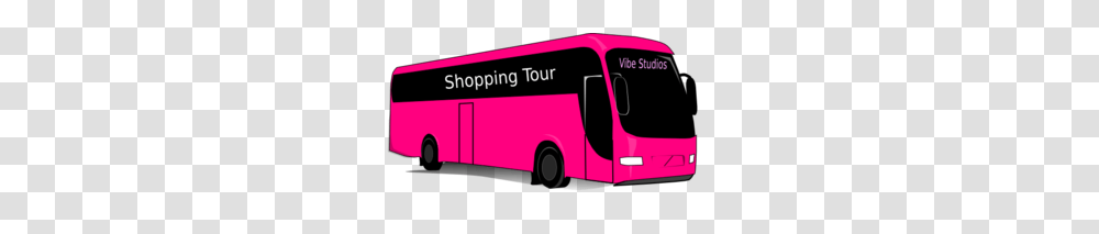 Pink Bus Clip Art, Vehicle, Transportation, Tour Bus, Double Decker Bus Transparent Png