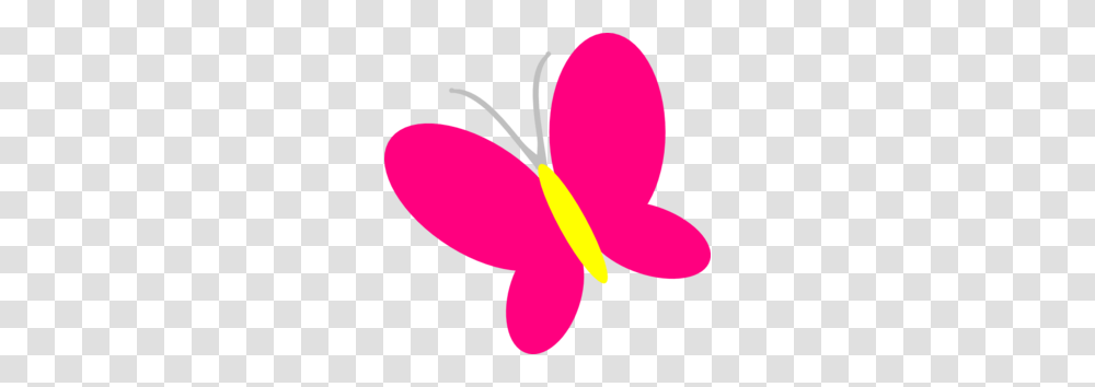 Pink Butterfly Clip Art, Plant, Flower, Blossom, Petal Transparent Png