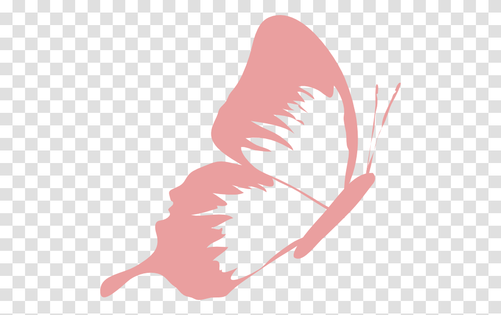 Pink Butterfly Clipart, Bird, Animal, Flamingo, Flying Transparent Png