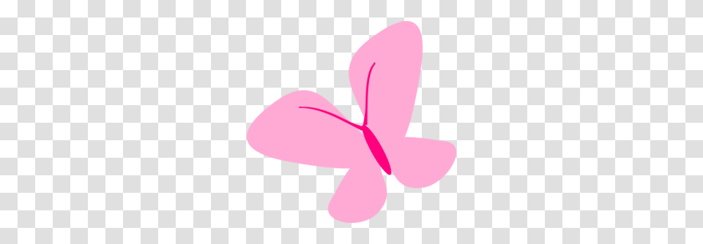 Pink Butterfly Clipart Clip Art Images, Petal, Flower, Plant, Blossom Transparent Png