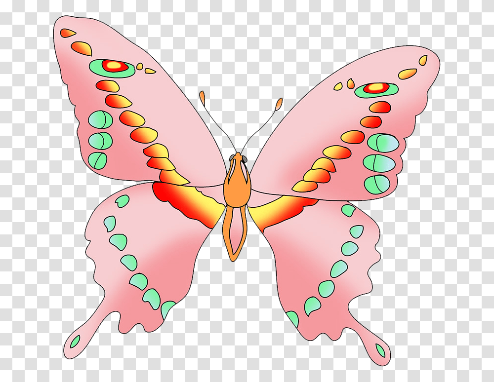 Pink Butterfly Clipart Swallowtail Butterfly, Pattern, Invertebrate, Animal, Toy Transparent Png