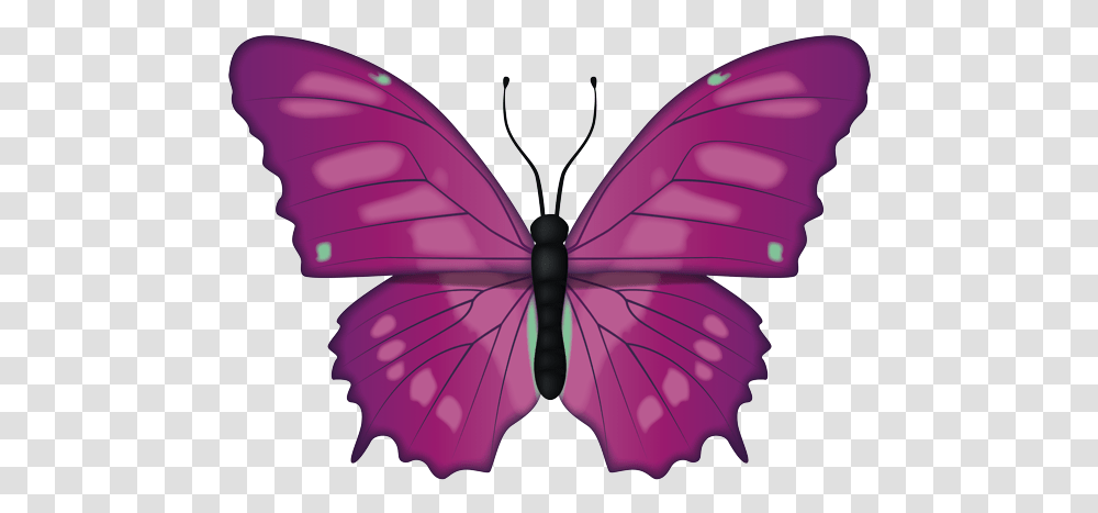 Pink Butterfly Emoji Girly, Purple, Insect, Invertebrate, Animal Transparent Png