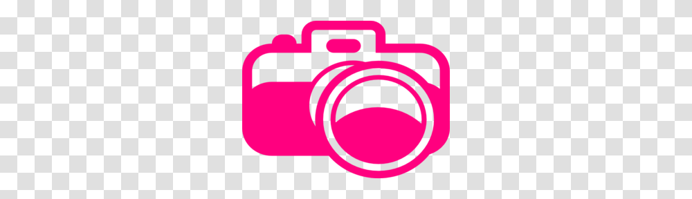 Pink Camera Clip Art, Electronics, Digital Camera Transparent Png