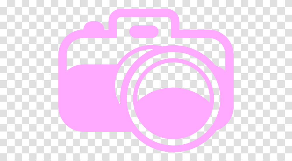 Pink Camera For Photography Logo Clip Art, Electronics, Digital Camera Transparent Png