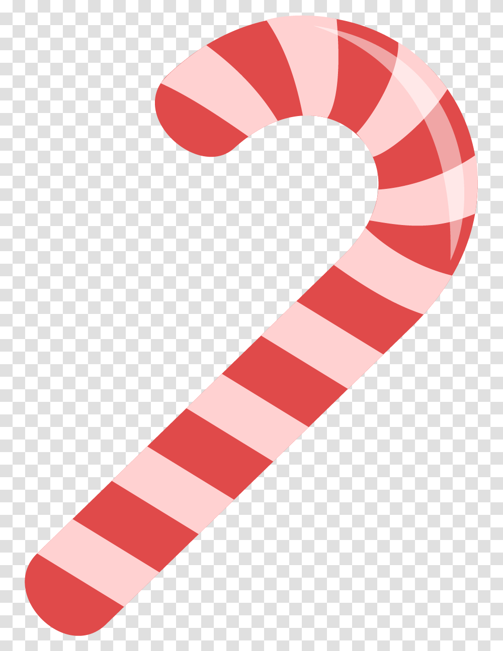 Pink Candy Cane Cartoon, Sweets, Food, Confectionery Transparent Png