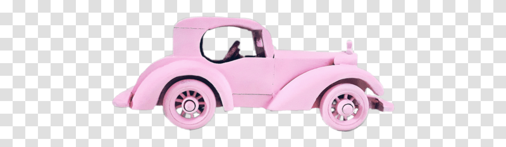 Pink Car Cars Pinkcar Pinkcars Sticker By Donna Antique Car, Tire, Wheel, Machine, Vehicle Transparent Png