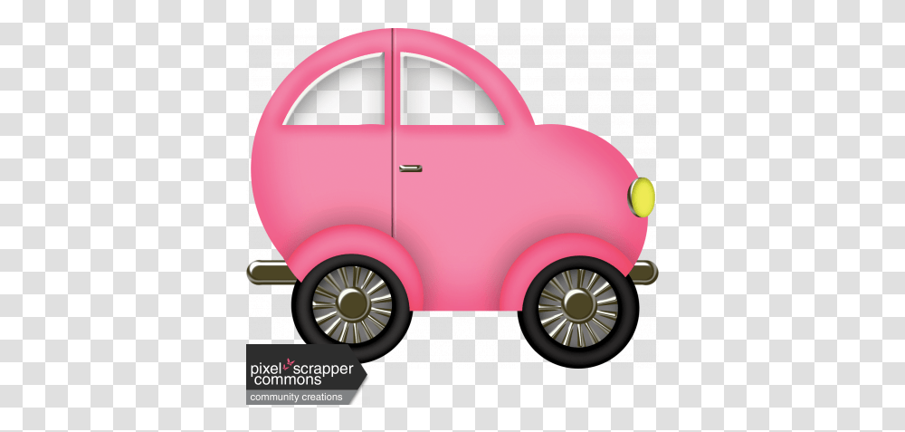 Pink Car Graphic Model Car, Vehicle, Transportation, Wheel, Machine Transparent Png