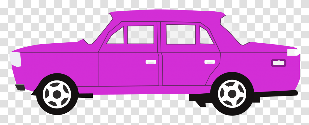 Pink Car Jpg Freeuse Download Files Big Car Cartoon Images, Van, Vehicle, Transportation, Caravan Transparent Png