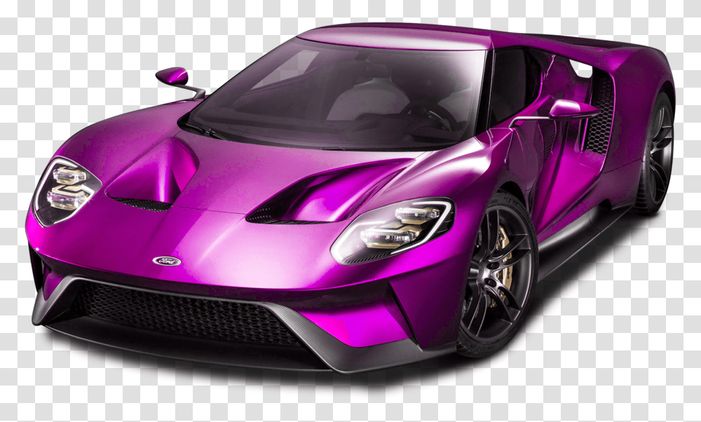 Pink Cars Ford Gt, Vehicle, Transportation, Tire, Spoke Transparent Png