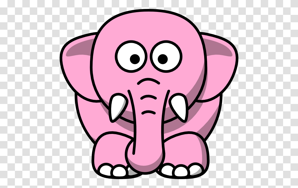 Pink Cartoon Elephant, Animal, Mammal, Wildlife, Aardvark Transparent Png